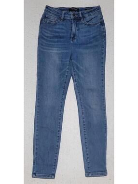 Judy Blue Skinny Jeans Sz 5/27 relaxed fit Blue Medium Wash Casual Stretch Denim